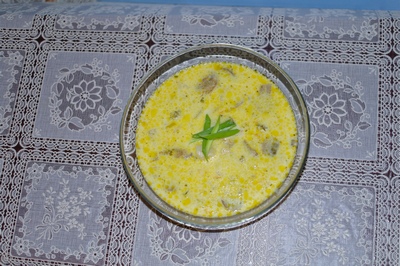 Сырный суп с грибами и брокколи.JPG